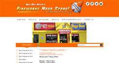 Desktop Screenshot of gogofireworks.com